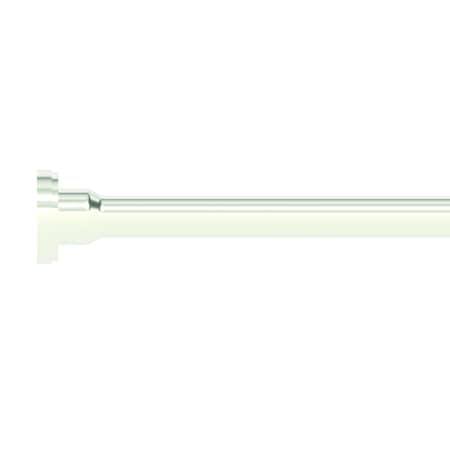 Newport Brass 3/8" X 20" Rigid Supply Tube, Flat Head in Polished Nickel 436-15